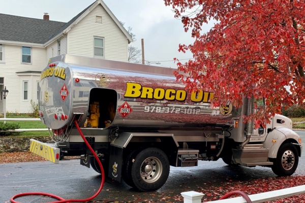 Broco Energy fuel oil truck