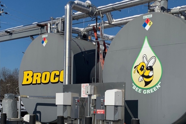 Broco Energy bioheat diesel storage tanks