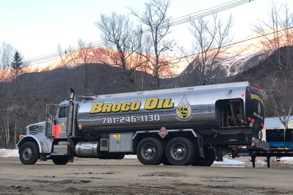 Heating oil truck of Broco Energy