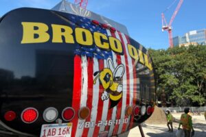 back view of Broco Energy's heating oil tank