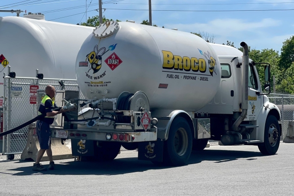 Broco Energy propane truck