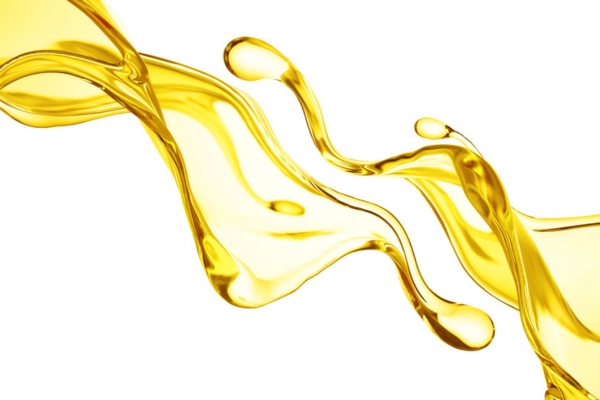 gold liquid depicting commercial fuel