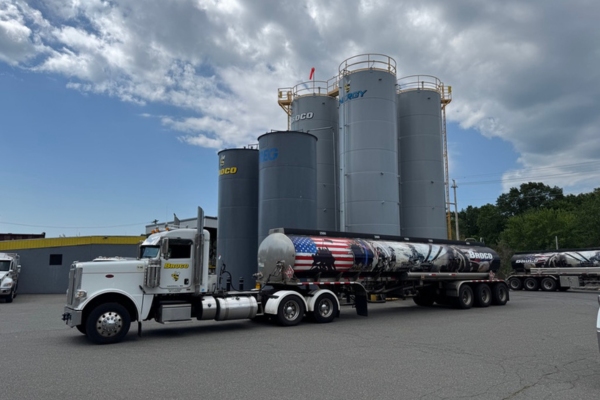 Broco Energy heating oil truck