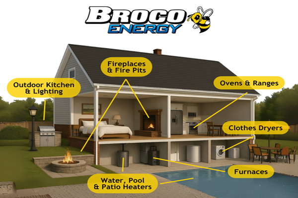 propane applications for new england homes