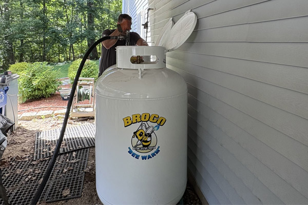 propane delivery services in new england by broco energy