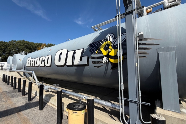 heating oil storage tank