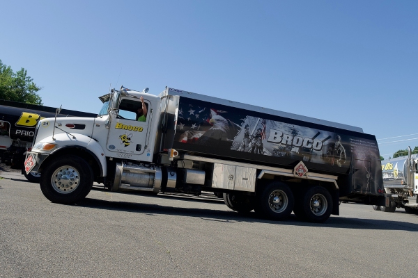 Broco Energy heating oil truck