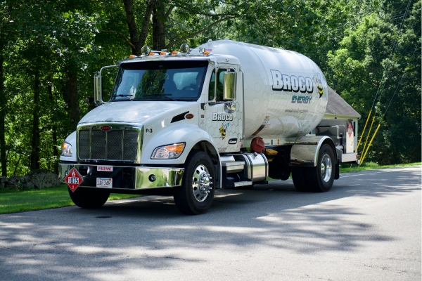 Broco Energy propane truck