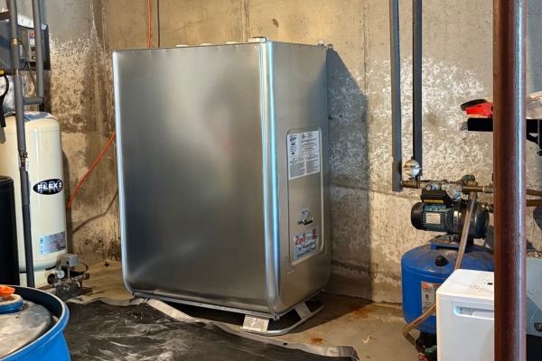 steel heating oil tank