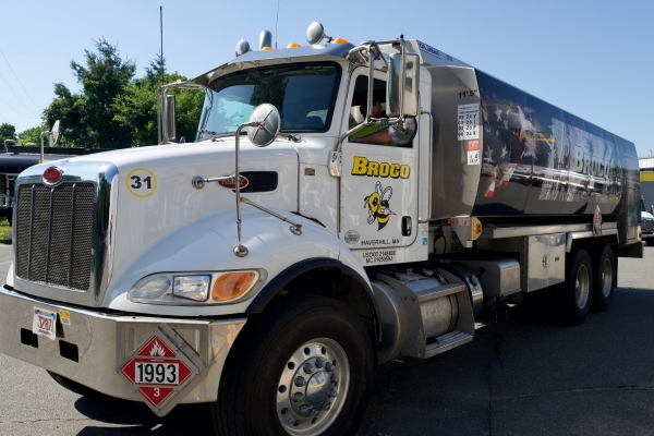 Broco Energy heating oil delivery truck