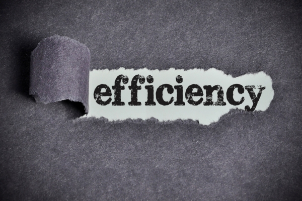 efficiency word revealed under a torn paper depicting Propane Delivery and Storage