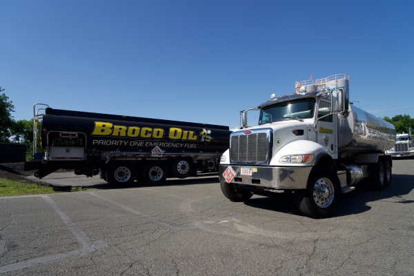 Broco Energy oil trucks