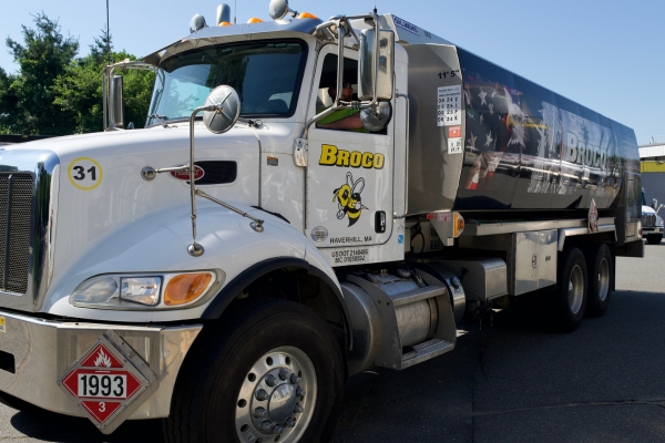 Broco Energy heating oil truck
