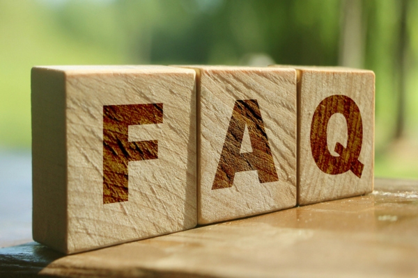 FAQ spelled using wooden letter chips depicting Questions About Cooking With Propane