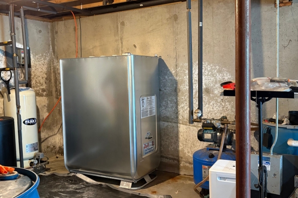 steel heating oil tank