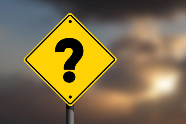 Question Mark road sign depicting Propane Standby Generator