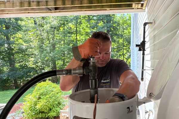 residential propane refill by Broco Energy